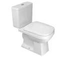 Kit Vaso Sanitário com Caixa Acoplada e Assento Branco Duplo Acionamento 3/6L Vertical Quadra Deca