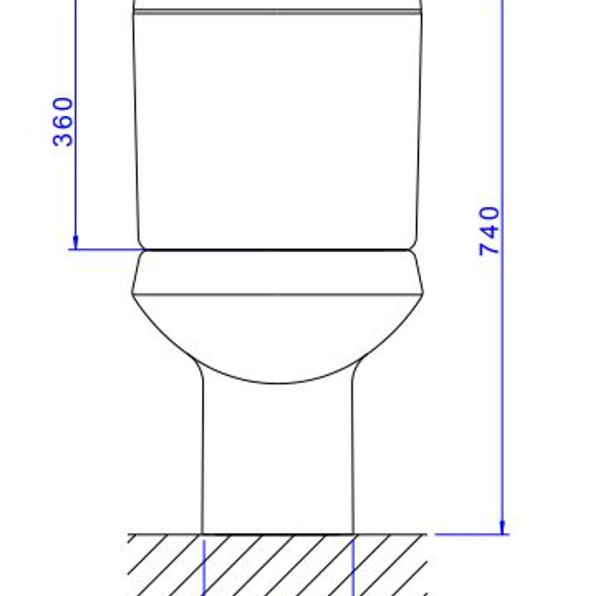 Kit Vaso Sanitário e Caixa Acoplada Monte Carlo 74,5x39x66,5cm Branco Deca, marca Deca - Foto 2