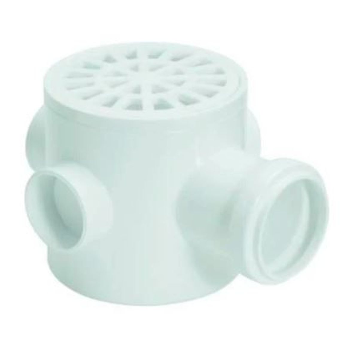 Caixa Sifonada Redonda Branca 100X100X50Mm, marca Amanco - Foto Principal