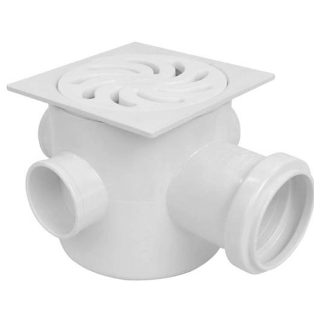 Caixa Sifonada Grande Quadrada 100x100x50cm Branco, marca Amanco - Foto Principal
