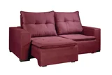 Sofa Signo Monteiro 180x110cm/153x10cm Bordo