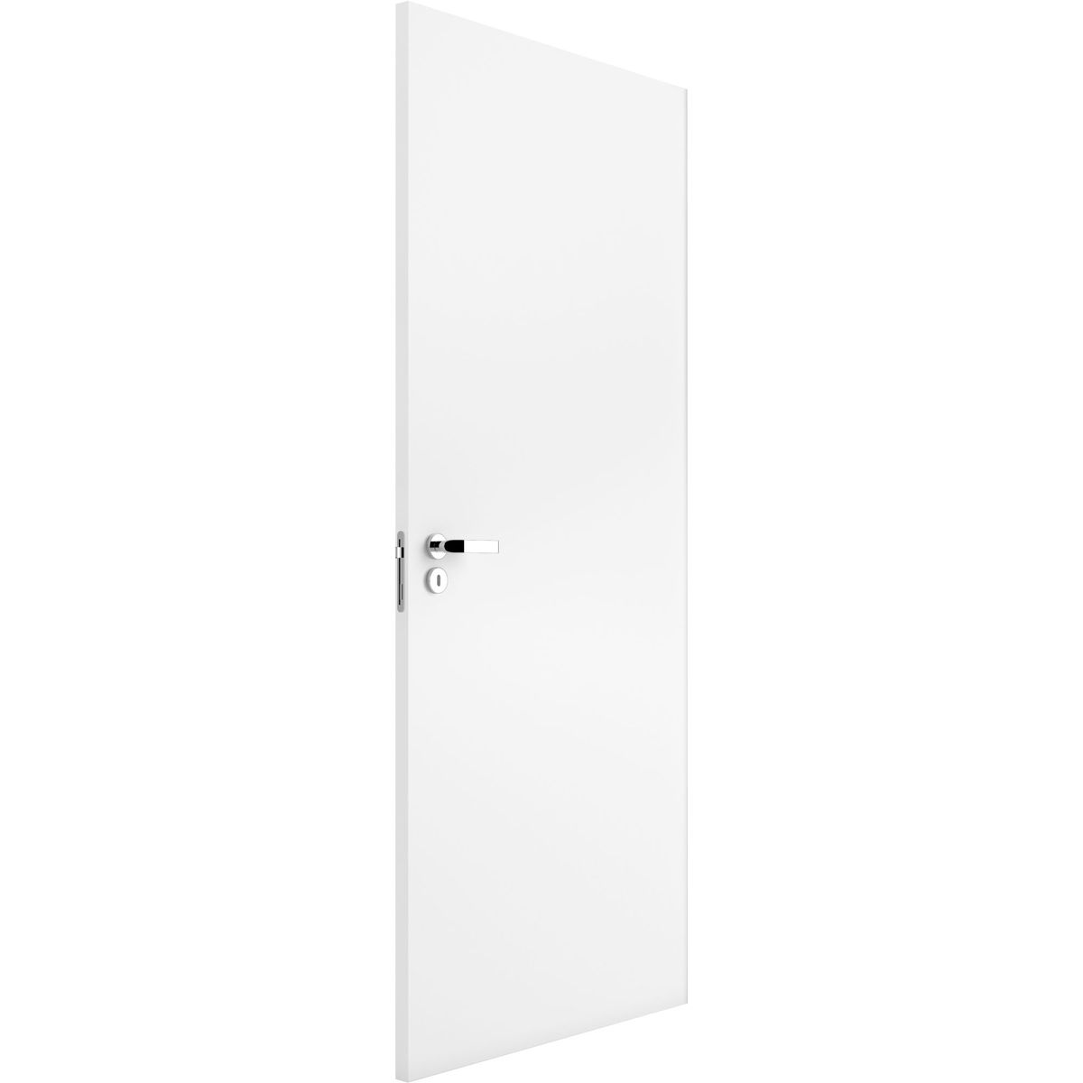 Folha de Porta Lisa Madeira Solida Branco UV Acabado 210x82x3,5cm Standard Vert, marca Vert - Foto Principal