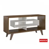 Rack Madeira Nelly Rustico 38x66x136cm Branco