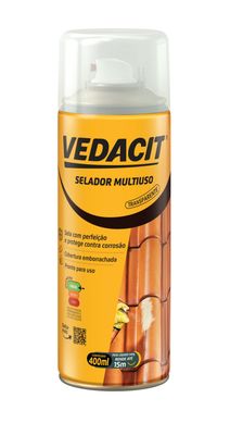 Selador Multiuso Emborrachado Transparente Aerosol 400ml Vedacit
