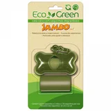 Kit Porta Saquinho Bio Eco Green 2 Rolos Verde