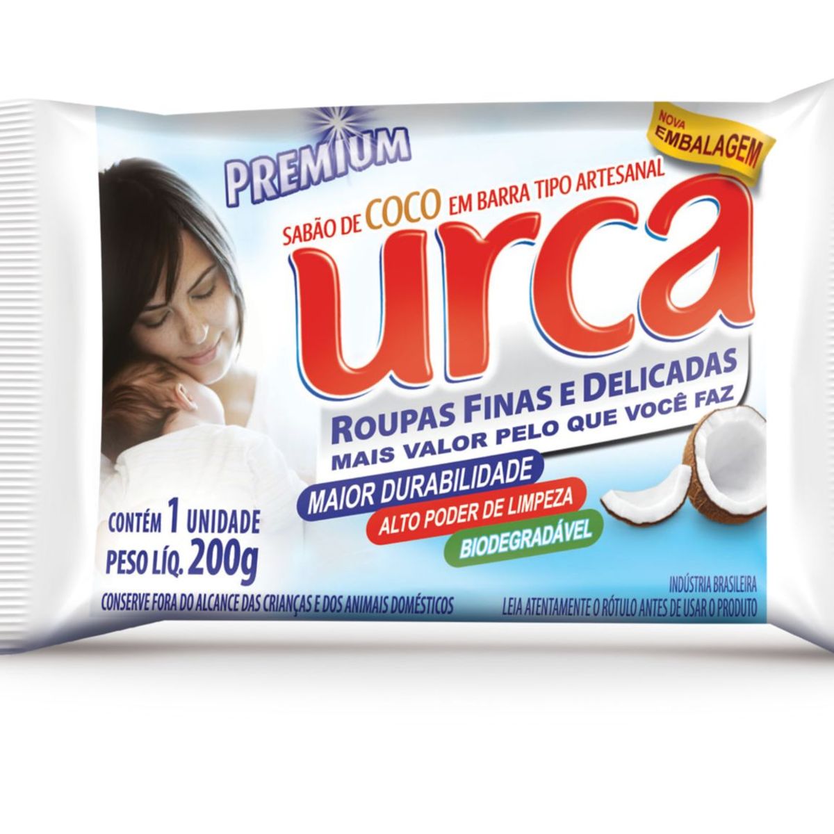 Sabão Pedra Coco Urca, marca Urca - Foto Principal