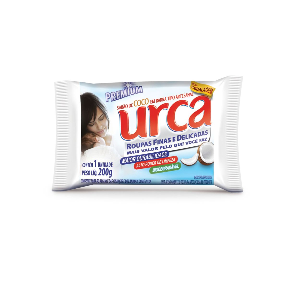 Sabão Pedra Coco Urca, marca Urca - Foto Principal
