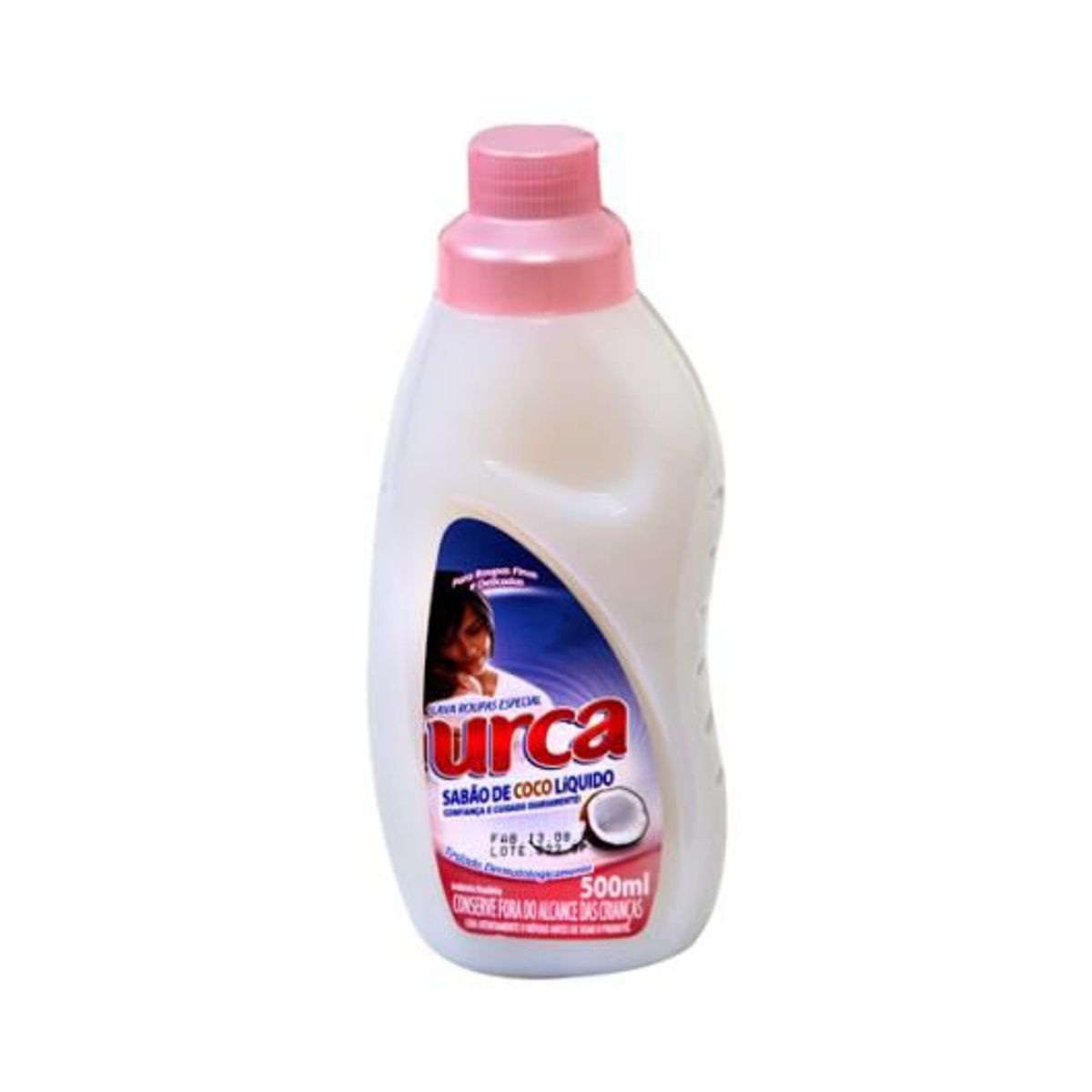 Lava Roupas Líquido Coco 500ml Urca, marca Urca - Foto Principal