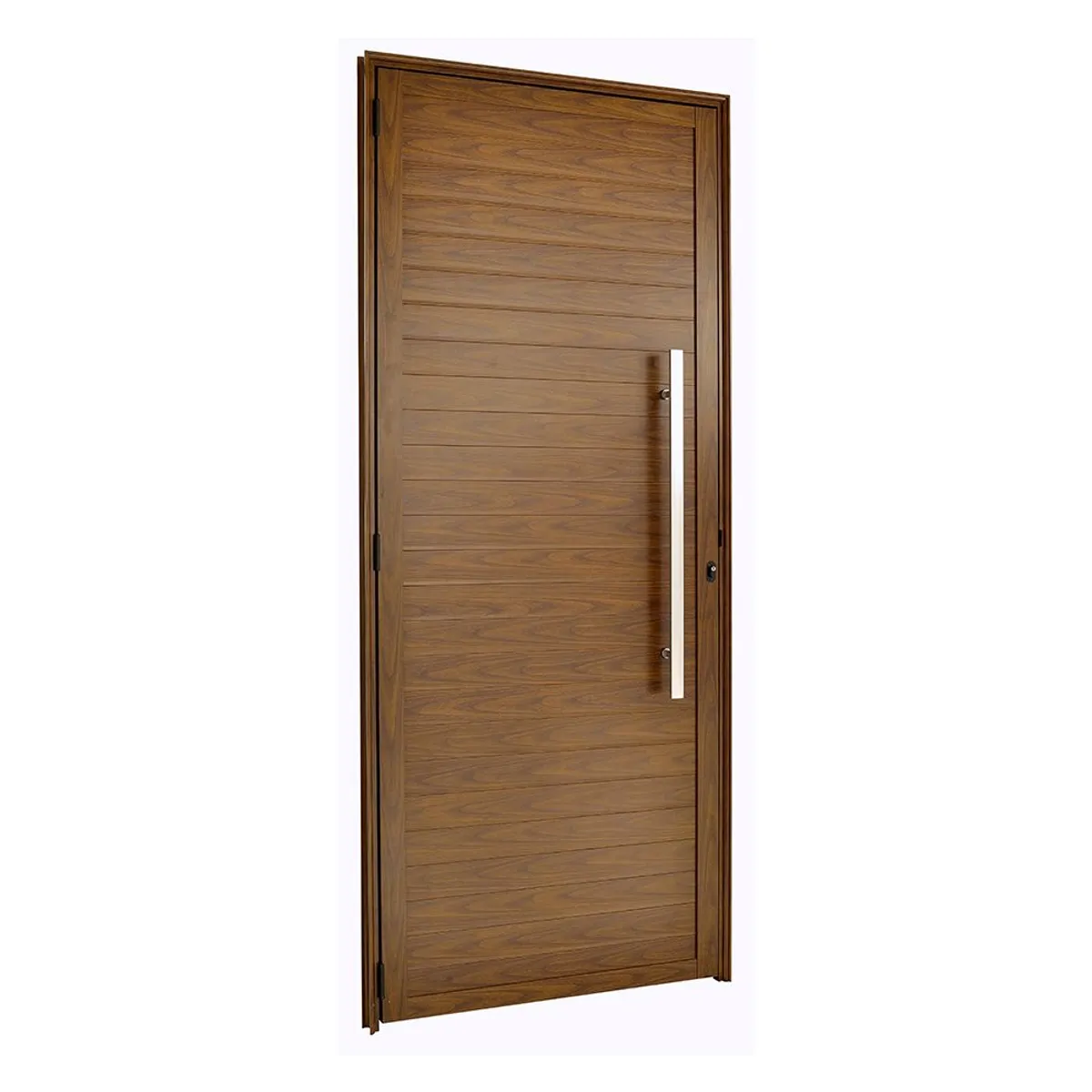 Porta Lambri Puxador Alumínio Cerejeira Esquerda 210x80x6cm Fortsul, marca Esquadrisul - Foto Principal