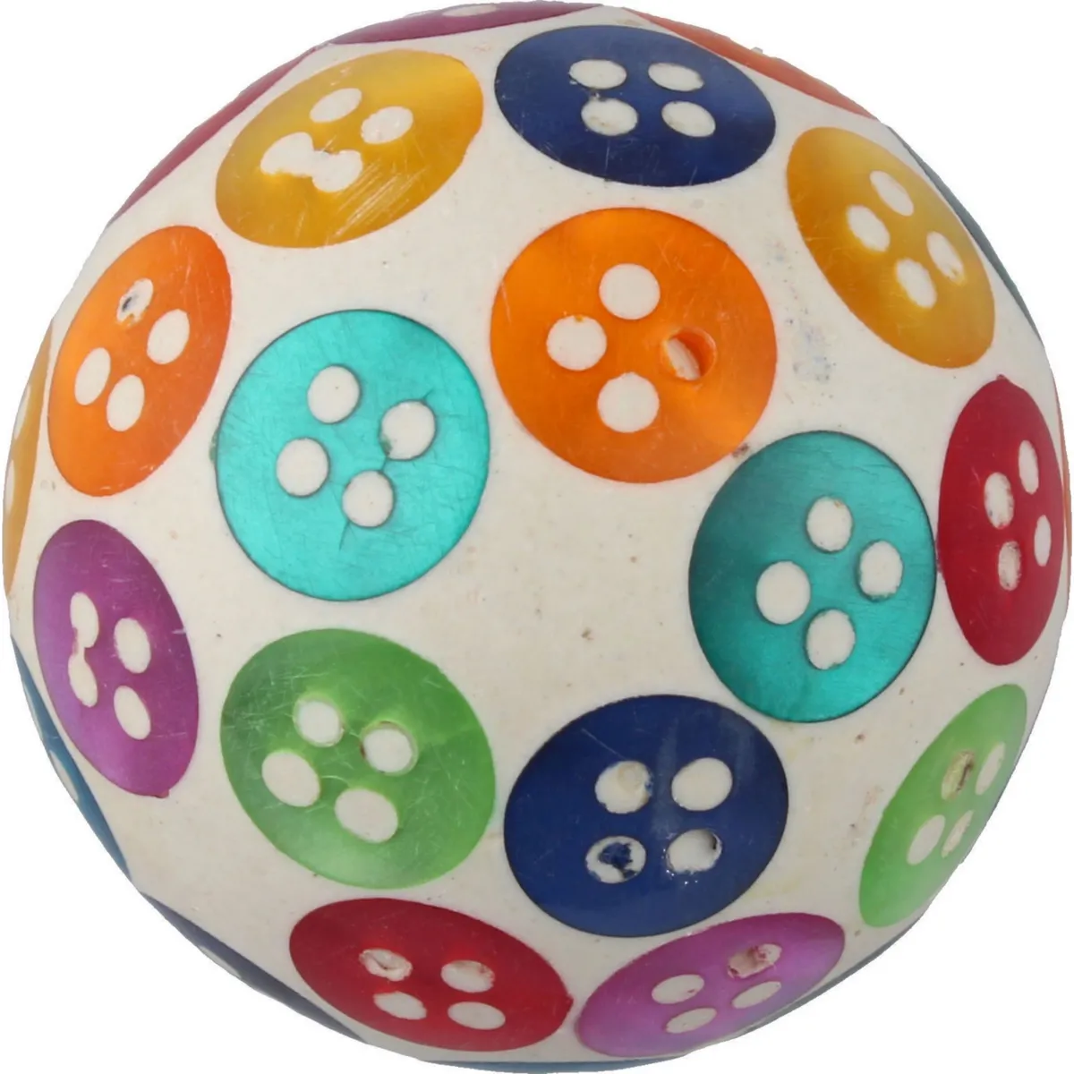 Bola Botões Nacar Incrustados Madreperola 33mm, marca Gamet - Foto 2