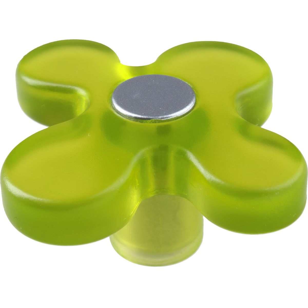 Puxador para Móveis Botão 3cm Verde, marca Fixser - Foto Principal