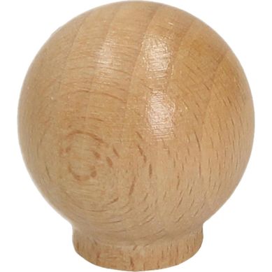 Puxador para Mveis Boto Laca Natural 3cm Marrom