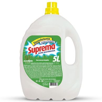 Desinfetante Ao Bactericida Eucalipto 5L Branco