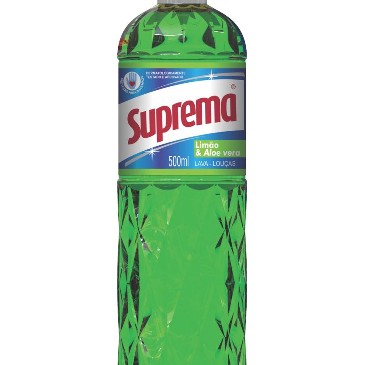 Detergente Liquido 500Ml Verde, marca Suprema - Foto Principal