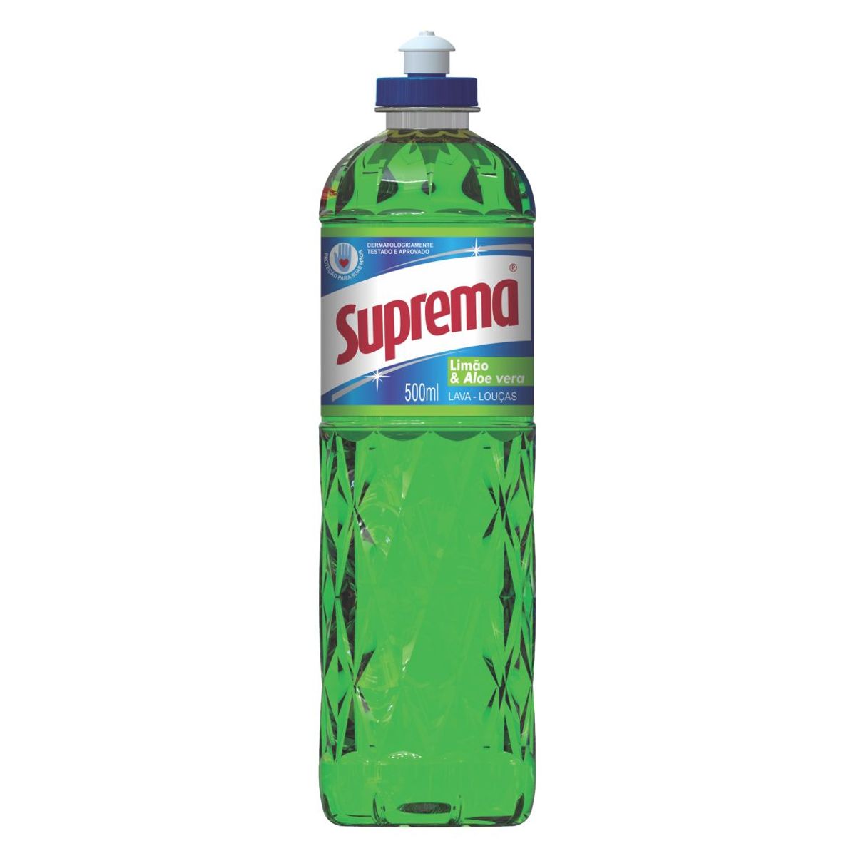 Detergente Liquido 500Ml Verde, marca Suprema - Foto Principal