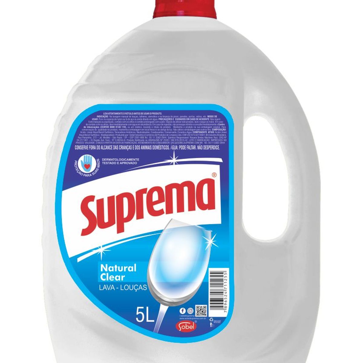 Detergente Liquido 5L Incolor, marca Suprema - Foto Principal