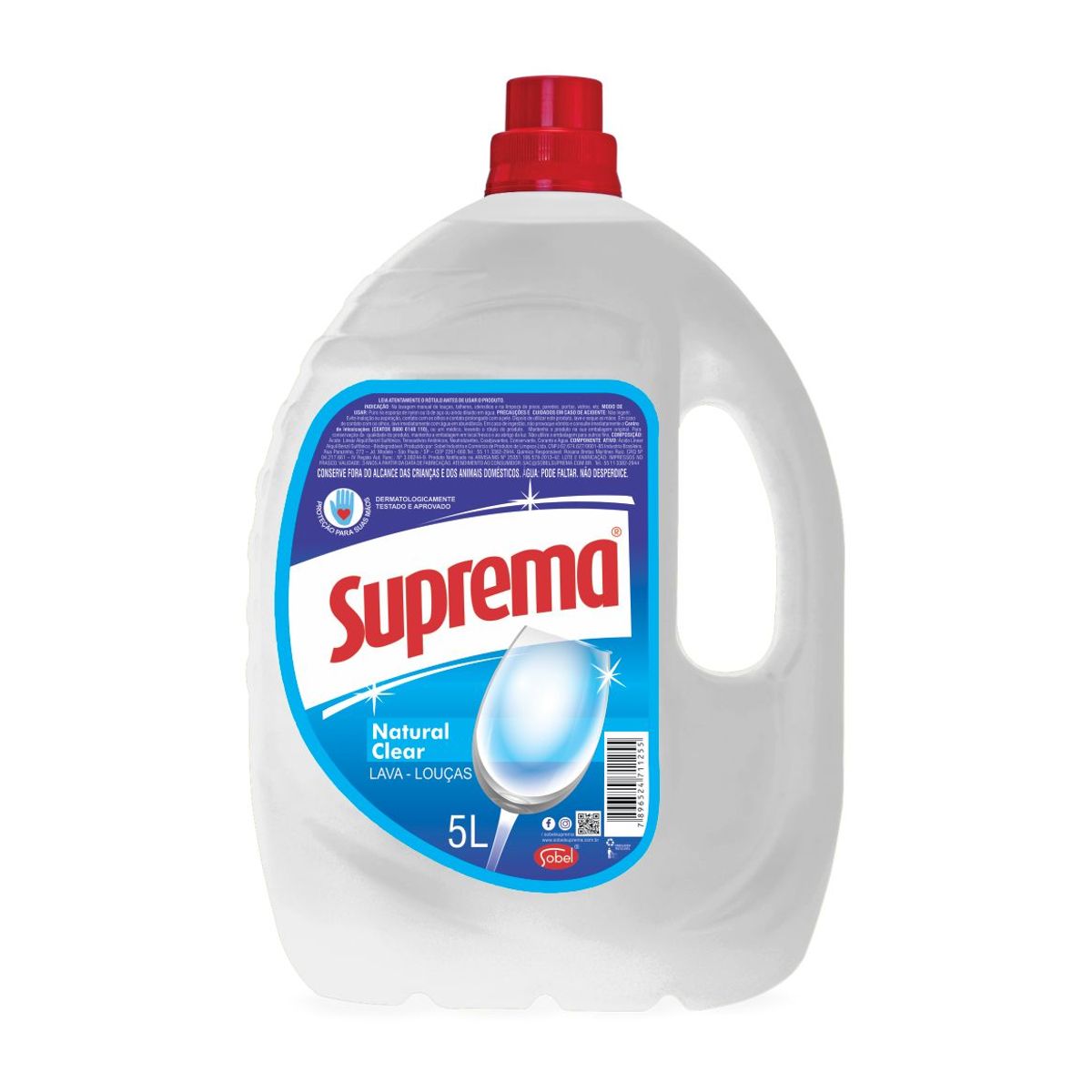 Detergente Liquido 5L Incolor, marca Suprema - Foto Principal