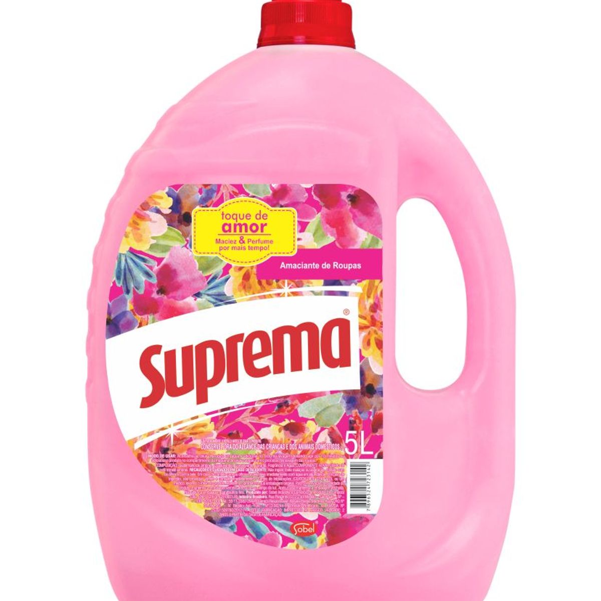 Amaciante de Roupas Toque de Amor 5L, marca Suprema - Foto Principal