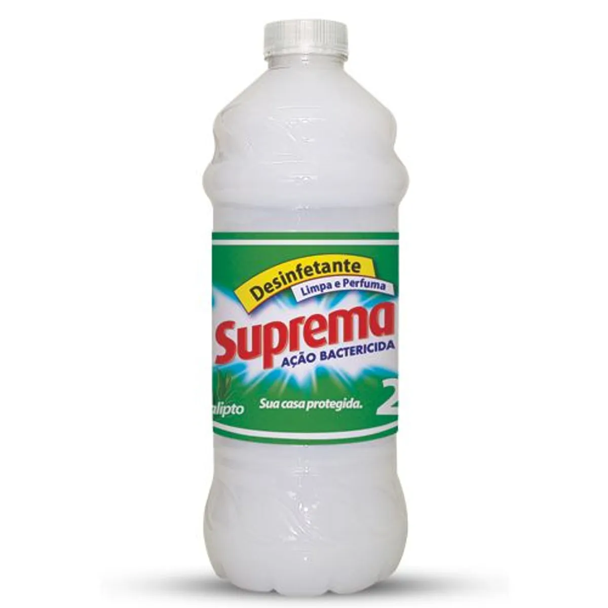 Desinfetante Ação Bactericida Eucalipto 2L Branco, marca Suprema - Foto Principal