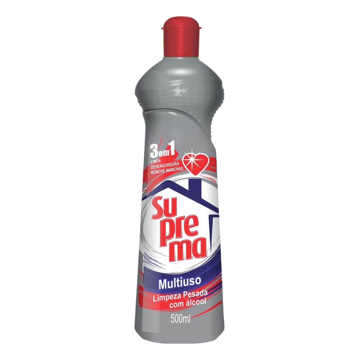 Limpador Multiuso Limpeza Pesada 500ml, marca Suprema - Foto Principal