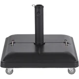 Base com Rodas para Ombrelone Preto
