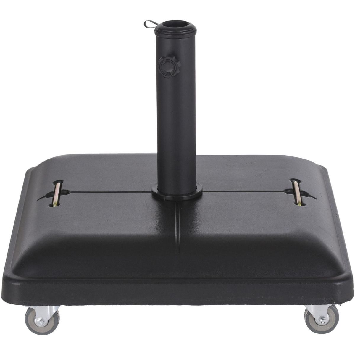 Base com Rodas para Ombrelone Preto, marca Just Home Collection - Foto Principal