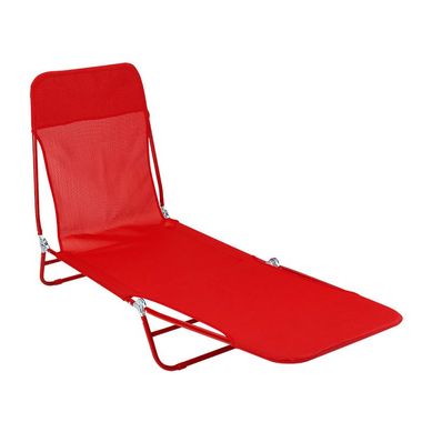 Espreguiadeira Dobrvel L1001F08COL Klimber Cores Vermelha