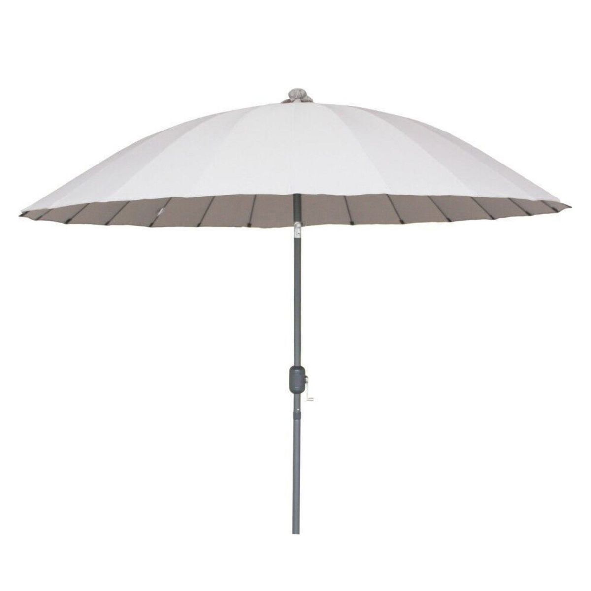 Ombrelone Central Shangai com Proteção UV 50 245x270cm Natural Just Home Collection, marca Just Home Collection - Foto 2