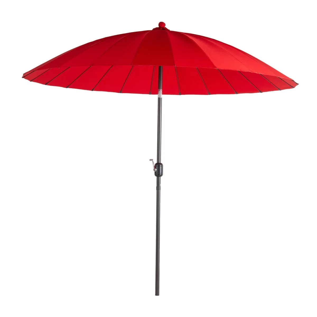 Ombrelone Central Shangai com Proteção UV 50 245x270cm Vermelho Just Home Collection, marca Just Home Collection - Foto Principal