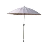 Ombrelone Central Shangai com Proteção UV 50 245x270cm Bege