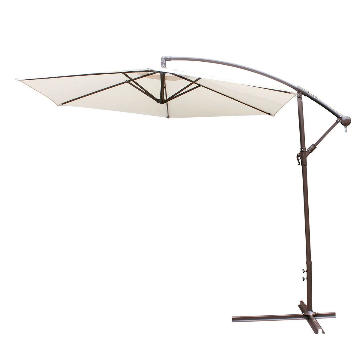 Ombrelone Lateral 245x270cm Natural Just Home Collection, marca Just Home Collection - Foto 2
