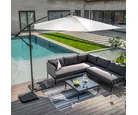 Ombrelone Lateral 245x270cm Natural Just Home Collection