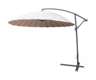 Ombrelone Lateral Shangai com Proteção UV 50 270x300cm Bege Just Home Collection