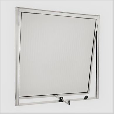 Janela Maxim-Ar Alumnio Brilhante 60x60x2,5cm Ecosul