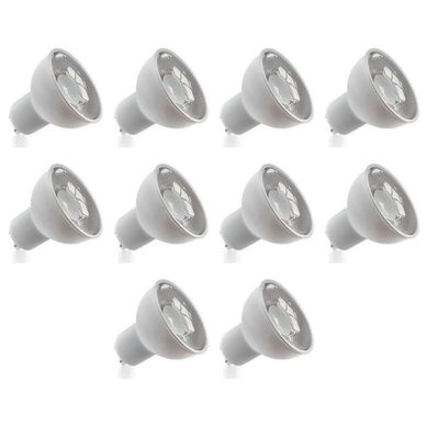 Combo com 5 Lmpadas LED Dicrica Gu10 4,5W 2700K Bivolt