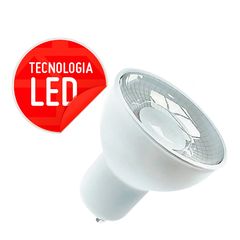 Lâmpada LED Dicróica Gu10 4,5W 2700K Bivolt