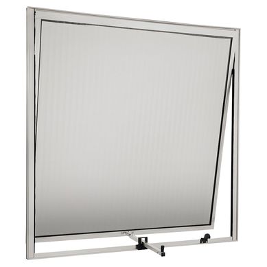 Janela Maxim-Ar Alum�nio Brilhante 80x80x2,5cm Ecosul