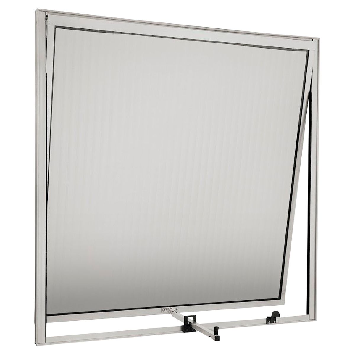 Janela Maxim-Ar Alumínio Brilhante 80x80x2,5cm Ecosul, marca Esquadrisul - Foto Principal