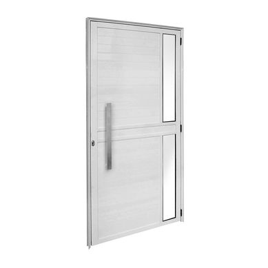Porta Lambri e Visor Alumnio Direita 210x100x6cm Fortsul