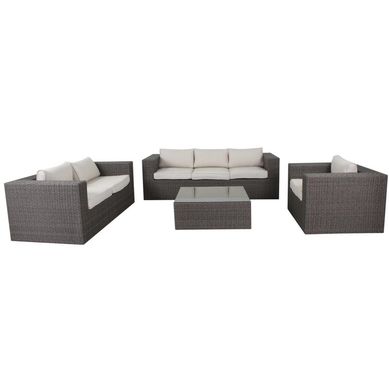 Conjunto Estar San Lucas 4Pcs Bege