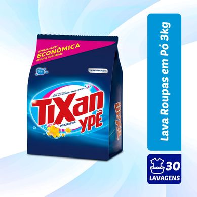 Sabo em P Tixan 3kg Primavera