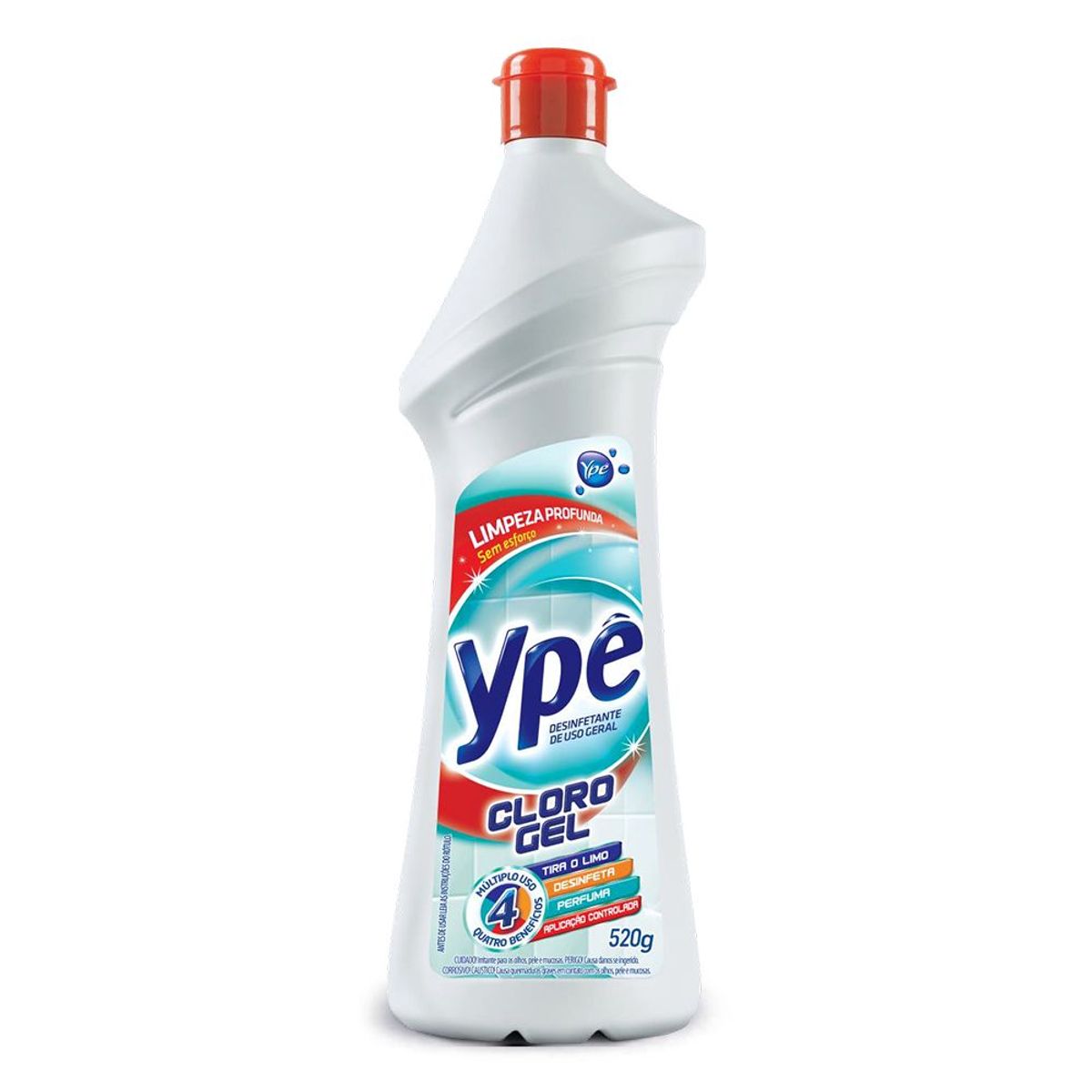 Cloro em Gel 500ml, marca Ypê - Foto Principal