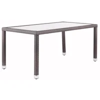 Mesa Porto 90x160cm Marrom 70x90cm Just Home Collection