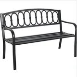 Banco de Metal 1,27m Preto