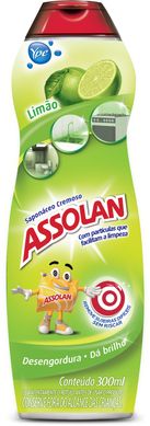 Saponceo Cremoso Assolan 300ml Limo