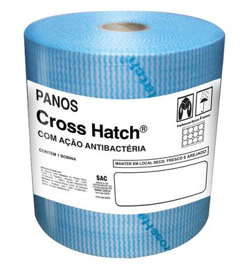 Pano Cross Hatch 60g/m 200m x 30cm Azul