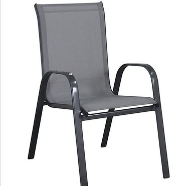 Cadeira Sling Empilhavel Cinza