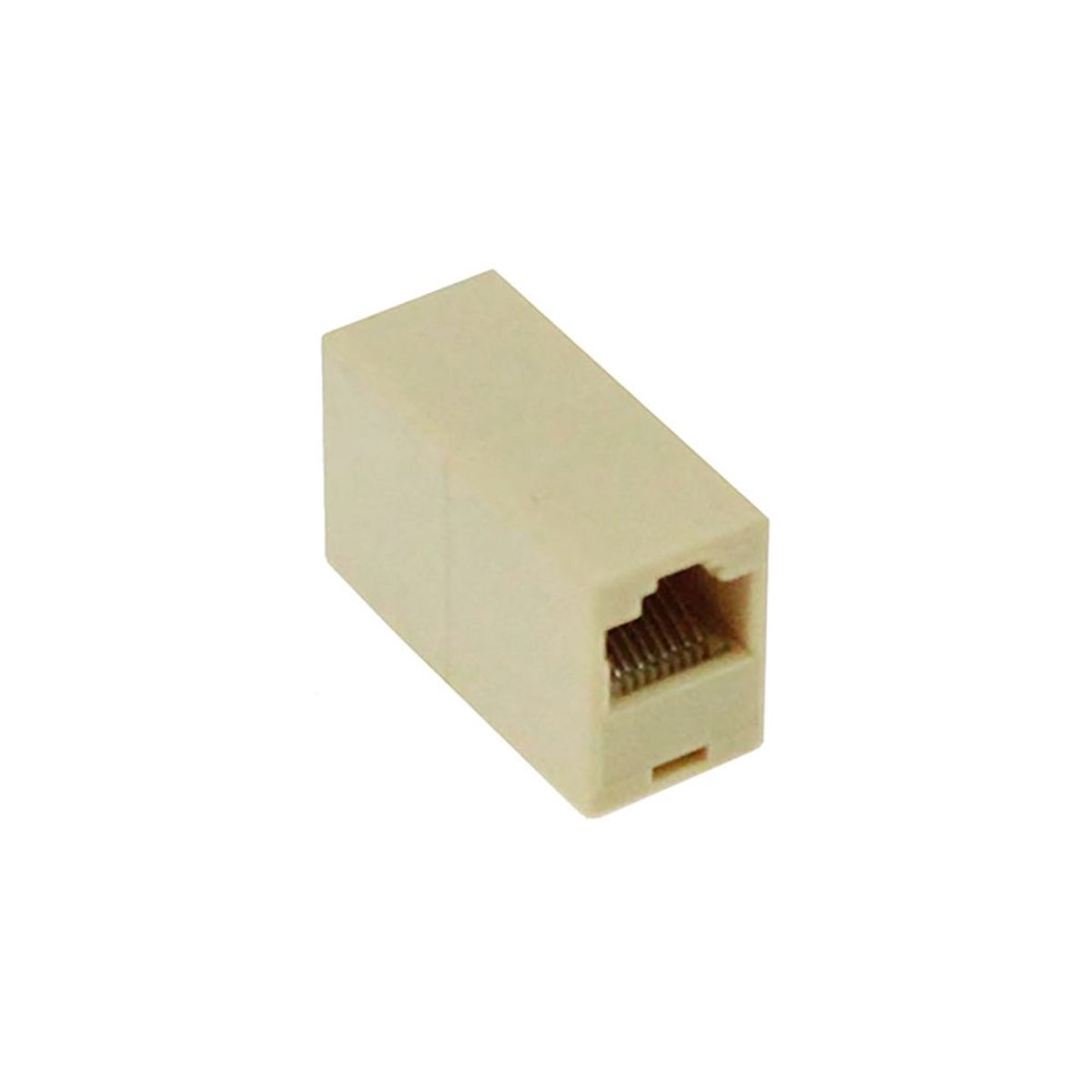 Emenda Rj45 Conexão Pino 2cm Bege Speedlan, marca Speedlan - Foto Principal