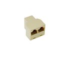 Adaptador Rj45 3 F