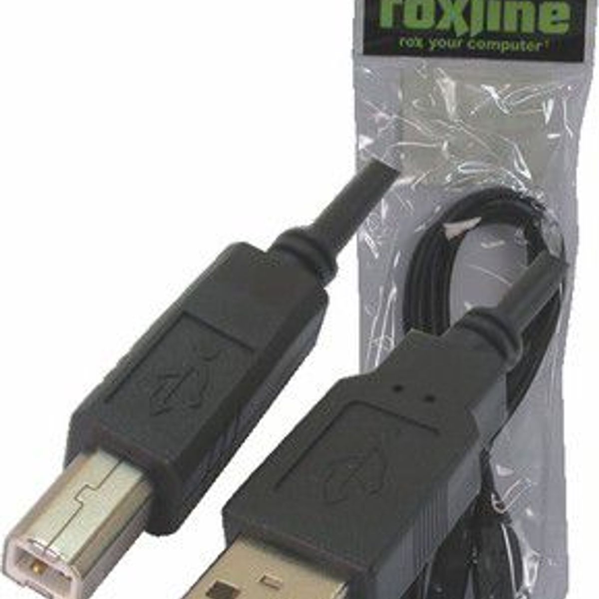 Cabo Impressora Usb-A M X Usb-B M 2.0 3M, marca Roxline - Foto Principal